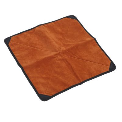 BAFOVY Camera Wrap Cloth DSLR Lens Flash Cloth Protect Cover Easy to Use & Carry Foldable Flannel Blanket for DSLR Lens Flash Protect Cover with Brown Flannel for General Camera (Large)