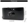 135/35mm Film Camera Half Frame with Flashing with 1/120 Second Shutter Speed Vintage Point and view 4