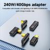 Type C Adapter USB C Male to Female Extender Faster Charging and Data Transfer view 3