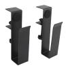 ZCZDHNA Adjustable Side Laptop Mount Desk Side Storage Organizer Laptop Holder Clamp On Table Hanging Storage for Home Office view 4