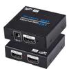 1x2 HDMI Splitter, 1 in 2 Out HDMI Splitter Audio Video Distributor Box Support 3D & 4K x 2K Compatible for HDTV, STB, PS3, PS4 Pro Blu-Ray DVD Player, Projector Etc view 1