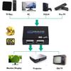 1x2 HDMI Splitter, 1 in 2 Out HDMI Splitter Audio Video Distributor Box Support 3D & 4K x 2K Compatible for HDTV, STB, PS3, PS4 Pro Blu-Ray DVD Player, Projector Etc view 3