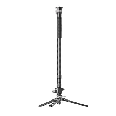 YC ONION FOTO Tako Nano 68 Monopod with Feet, One-Step Rapid Height Adjustment,Carbon Fibre Max Load 18lbs
