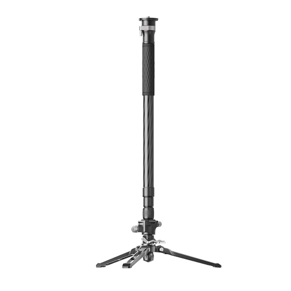 YC ONION FOTO Tako Nano 68 Monopod with Feet, One-Step Rapid Height Adjustment,Carbon Fibre Max Load 18lbs