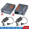 Gigabit Fiber Optical Media Converter HTB-GS-03 1000Mbps Single SC Port External Power Supply Transmitter(1Pair EU Plug) view 3