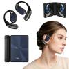 2026 New Open Bluetooth 6.0 Headphones - Dual Fold Design, IPX5 Waterproof, Noise Isolation Sport Earphones, Wireless Headset for RunningWorking (Black) view 1