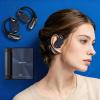 2026 New Open Bluetooth 6.0 Headphones - Dual Fold Design, IPX5 Waterproof, Noise Isolation Sport Earphones, Wireless Headset for RunningWorking (Black) view 4