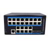 L2 Managed Industrial Grade POE with 24*1000M RJ45 Slot Ports and 2*1000M SFP uplink Ports view 2