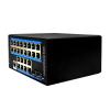 L2 Managed Industrial Grade POE with 24*1000M RJ45 Slot Ports and 2*1000M SFP uplink Ports view 4