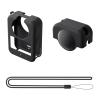 360 Camera Silicone Case Shock Anti Cover Lens Protector Easy Access Ports and Quick Release Adapter view 1