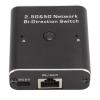 1000 Mbps Network Switch, 2 in 1 Out or 1 in 2 Out Bidirectional RJ45 Network Splitter, High Speed 2.5G 5G Ethernet Switcher with Aluminum Alloy Housing, Plug and Play for Home Off view 4