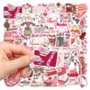 100PCS Valentine Bookish Stickers,Waterproof Vinyl Book Stickers for Water Bottles Laptop view 4