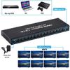 HDMI Splitter, Duplicate/Mirror, 4K HDMI Splitter 1 in 16 Out [Metal Case, 16Port ], Powered Splitter, 1 Source to 16 Identical Displays for TV, Projector view 3