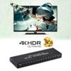 HDMI Splitter, Duplicate/Mirror, 4K HDMI Splitter 1 in 16 Out [Metal Case, 16Port ], Powered Splitter, 1 Source to 16 Identical Displays for TV, Projector view 4