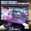 Fake Window Projector  Window Scene Projector, Mini Projector with Wifi and Bluetooth, 4k Projector, Auto Keystone, Low Latency & 180 Rotation Projector for Bedroom view 3
