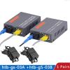 Gigabit Fiber Optical Media Converter HTB-GS-03 1000Mbps Single Fiber SC Port External Power Supply(20KM and EU Power) view 3