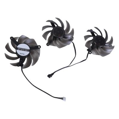 3Pcs 80mm Graphics Card Cooling VGA Fan TH8015S2H-PCC01 4Pin 12V Coolers Fan for RTX3060Ti 3070 3070Ti 3080 3080Ti