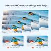POV Record PRO 2.0, 128G New Ultra Wide Hands-Free 4K POV Camera, for Motorcycle, Bike, Swimming, Daily Records (Black-1080P) view 3