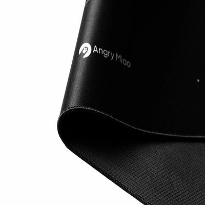 Angry miao CYBERMAT R3 Extra Fabric Desk Mat, Gaming Mouse Pad, Multifunctional Large Desk Pad, Extended Mouse Mat, Office Desk Protector