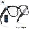 AI Smart Glasses with Camera, 4K POV Video Recording, Real-Time Translation in 140+ Languages, Voice Assistant, Object Recognition, Photochromic Lenses, Bluetooth/WiFi for Travel, Work, Vlogging view 1