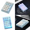YWLUUOO Mechanical Numeric Keypad Hot-Swap Switches Corded Gaming LED Backlit Keycap Numpad Portable Extended Layout LED Backlit Keycap view 2