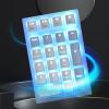 YWLUUOO Mechanical Numeric Keypad Hot-Swap Switches Corded Gaming LED Backlit Keycap Numpad Portable Extended Layout LED Backlit Keycap view 4