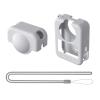 360 Camera Silicone Case Shock Anti Cover Lens Protector Easy Access Ports and Quick Release Adapter view 1