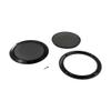 2/4/5/6.5/8/10 Inch Speaker Grille for Car Audio, Metal Mesh Dust Cover with Screws, Water Resistant and Shockproof DIY Speaker Protector Kit, Black(5in) view 1