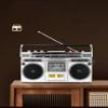 Portable Bluetooth CD Player & Cassette Recorder with AM/FM Radio, USB/SD Input - Compact Stereo Music Player for Travel & Family Gatherings view 4