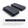 Fiber Optical Transceiver Single Mode 10/100M 20KM Ethernet Switch 6 Optic Port 2 RJ45 with 12V 2A Power Supply(1 pcs Duplex 6F-2E) view 4