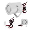 WGFOIP Wired Mini Horn Siren Loud, 110dB Security Alarm System, Plastic for Home Vehicle Industrial Use, DC 12V view 4