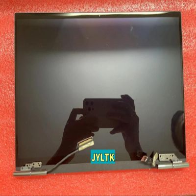 13.3" AM-OLED 2560x1600 LCD Screen Replacement Full Hinge UP Top Assembly for Asus ZenBook S 13 OLED UM5302 (Silver)