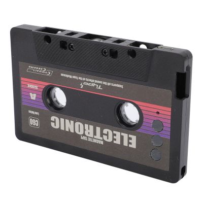 Luocute Cassette Adapter, Wireless Car Audio Tape Player with USB Power and 32GB Memory Card Support, for Smartphone MP3 Music Playback and Cassette Recording