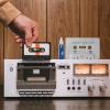 Cassette Tape Cleaner Kit, Dust Remover & Demagnetizer for Boombox Recorder Deck, Audio Maintenance Set to Restore Sound Quality & Extend Head Life, Includes Solution & Tape view 3
