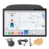 13.1 inch Android Radio for Mitsubishi Mirage 2012-2018 Stereo QLED Touch Screen 8Core 2+32GB Built-in Car-Play Android Auto/GPS Navigation/DSP/FM/AM/BT/SWC/5GWIFI view 1