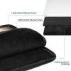 10 Inch Laptop Handbag, Minimalist Style A Curious Cat Print Design Lightweight Portable For Daily Commute Work view 3