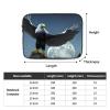13 Inch Laptop Handbag, Minimalist Style Eagle Under The Stars Print Design Lightweight Portable For Daily Commute Work view 4