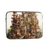 17 Inch Laptop Handbag, Minimalist Style Dream Castle Print Design Lightweight Portable For Daily Commute Work view 1