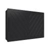Esimote Outdoor TV Cover 55 inch Weatherproof, Hard Outdoor TV Enclosure with Frosted Plastic, Adjustable TV Wall Mount Bracket Included(36-55inch) view 1