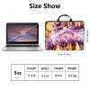 10 inch Laptop Bag for Women & Men - Books and Carp Pattern Computer Bag with Handle & Zipper Portable Tote Bags Laptop Sleeve Fits 10 inch Laptops Notebook Tablet & Accessorie view 2