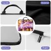 10 inch Laptop Bag for Women & Men - Books and Carp Pattern Computer Bag with Handle & Zipper Portable Tote Bags Laptop Sleeve Fits 10 inch Laptops Notebook Tablet & Accessorie view 3