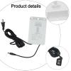 Deskbloom 12V 2A Uninterruptible Power Supply UPS with 6000mAh Powercell Backup for Router Modem Security Camera, AC 110-240V Input Stable DC Output view 2