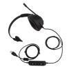 KunEchevyr X6S USB 2 Telephone Headset, Professional Monaural Communication Headset with HD Noise Reduction Mic, USB Plug and Play Office Headset for Customer Service, Call Center, Telemarket view 2