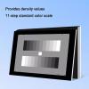 KHZKHC Color Calibration Test Chart, 11 Phase Standard Grayscale Test for Camera, PVC + Photo Paper, for Digital Photo and Video, Photography Accessories view 3