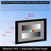 KHZKHC Color Calibration Test Chart, 11 Phase Standard Grayscale Test for Camera, PVC + Photo Paper, for Digital Photo and Video, Photography Accessories view 4