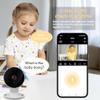 Nkccnur 3MP Indoor Security Camera, Suitable for Home Security Protection, Featuring AI Voice-Altering Two-Way Communication, Motion Detection and NGHT Vision Capabilities (2) view 3