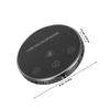 CATIEBYE USB Omnidirectional Tabletop Conference Microphone for Meetings and Live Streaming, 360 Audio Pickup Portable Mic with USB Plug, Black Desktop Microphone Compatible with Laptop view 2