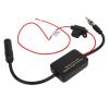 12V Car Stereo Radio Antenna Signal Booster and Amplifier for Vehicle, Interference AM FM Radio Signal Enhancer for Stable Signal and Clearer Audio, High Efficiency Plastic view 4