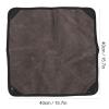 Camera Protective Wrap Cloth, DSLR Lens Protector Cover, Antiscratch Folding Pouch for Camera Lens, Universal Grey Flannel Wrap with Foldable Design for SLR Cameras and Accessories (S) view 2