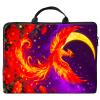 10 inch Laptop Bag for Women & Men - Red Flowers Fire Phoenix Pattern Computer Bag with Handle & Zipper Portable Tote Bags Laptop Sleeve Fits 10 inch Laptops Notebook Tablet & Accessorie view 1